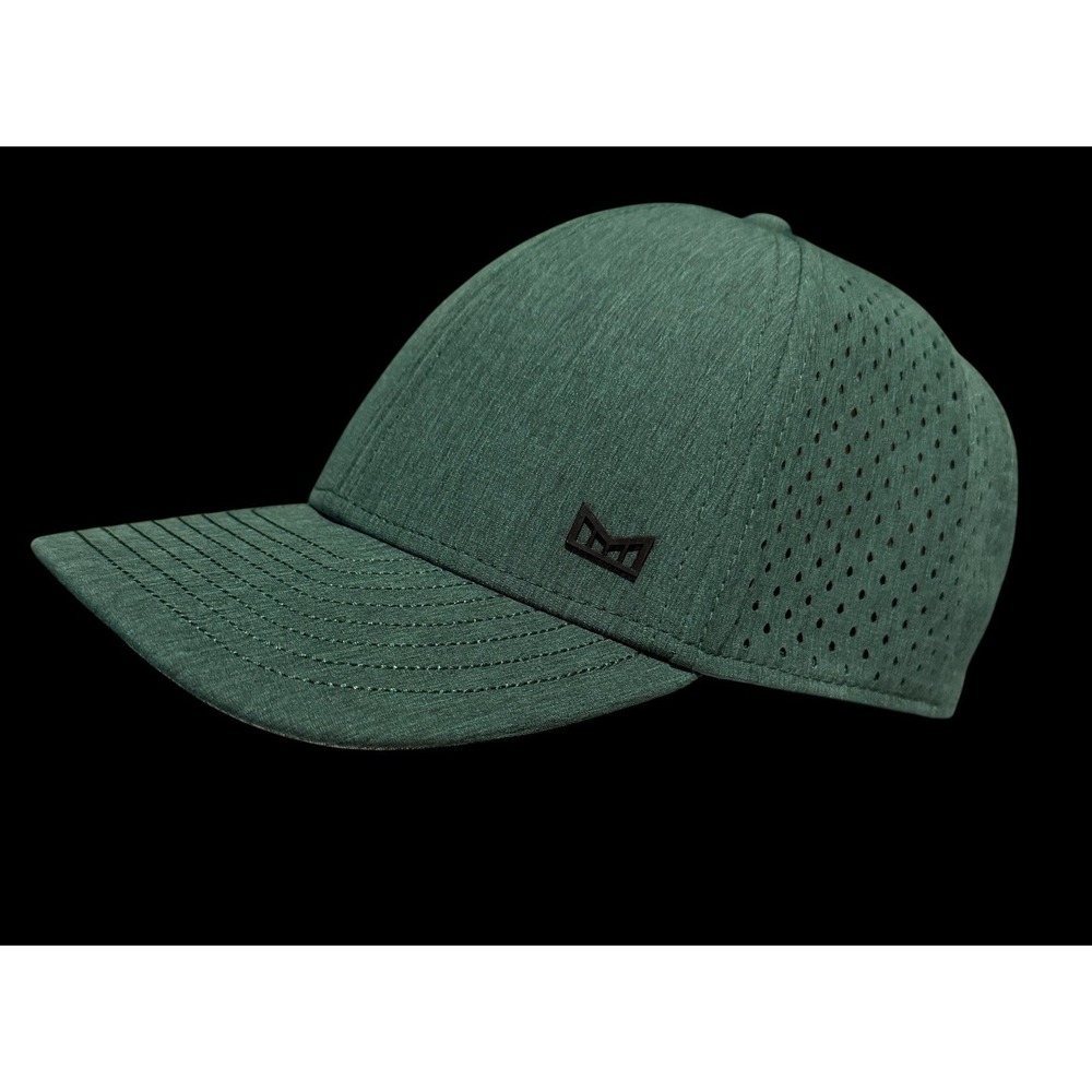 Melin Hydro A-Game Icon Shady Glade Hunter Green Sports Golf Cap Hat Size Small